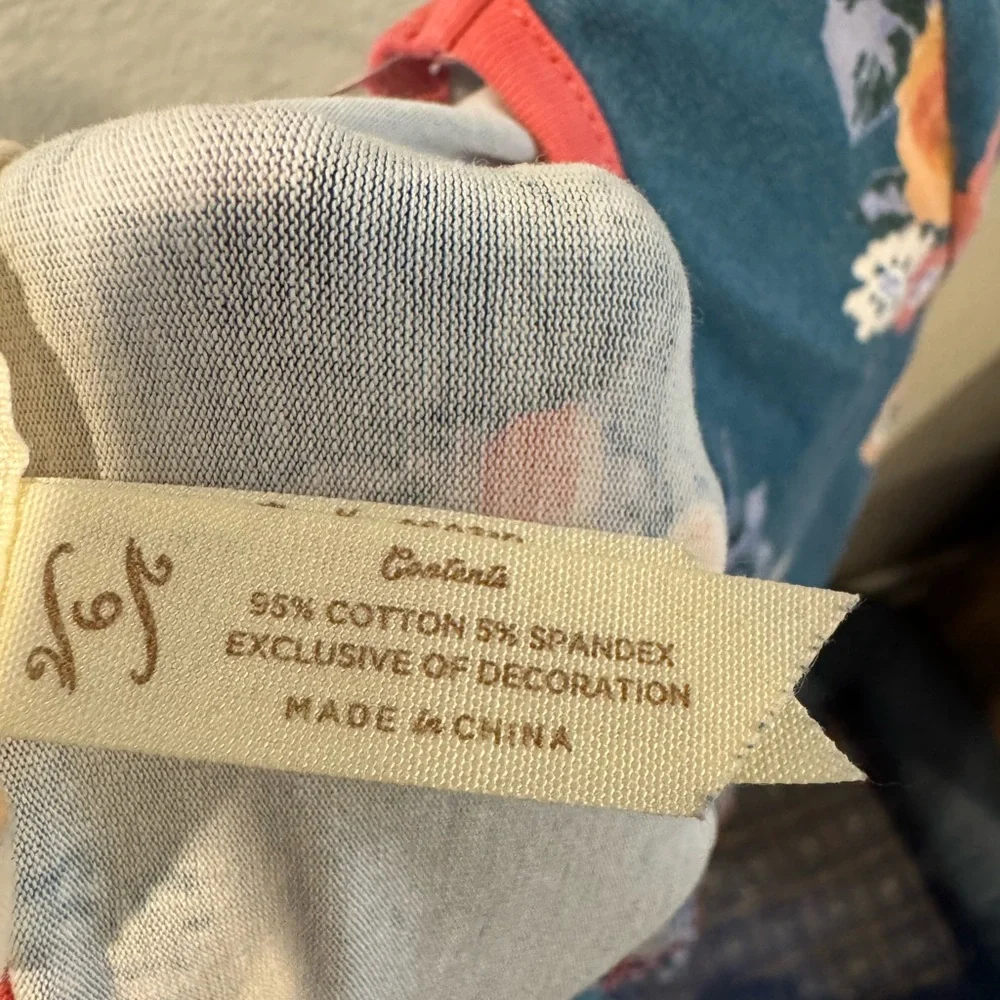 Matilda Jane Blue Floral Kids Dress sz 6 - Picture 5 of 9